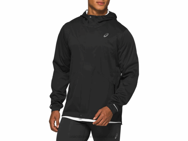 Mens Accelerate Jacket Performance Black Asics XXPD2098