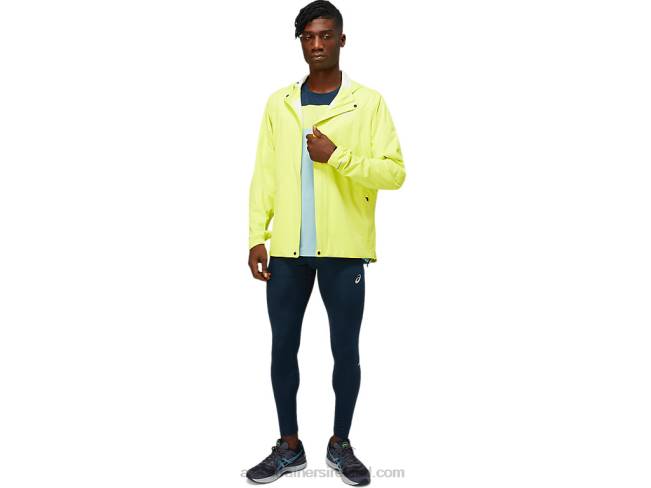 Men\s Accelerate Jacket Sour Yuzu Asics XXPD1975