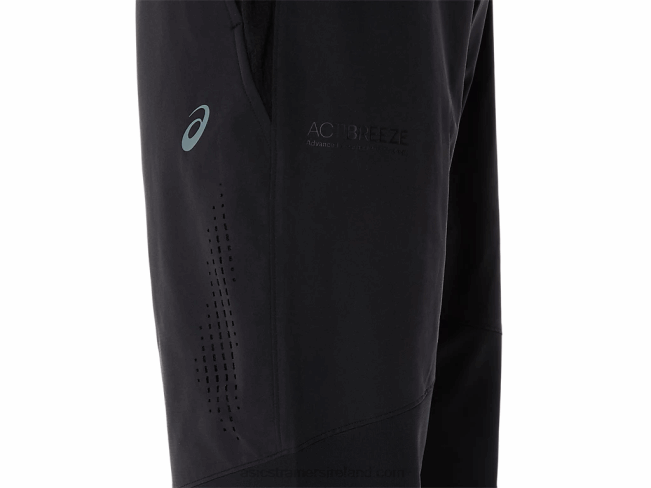 Men\s Actibreeze Hybrid Pants Performance Black Asics XXPD234