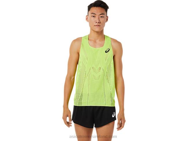 Mens Actibreeze Singlet Hazard Green Asics XXPD1511