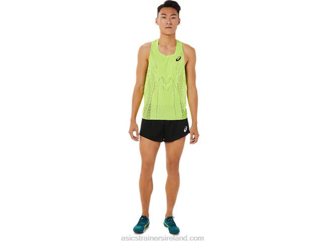 Men\s Actibreeze Singlet Hazard Green Asics XXPD1511