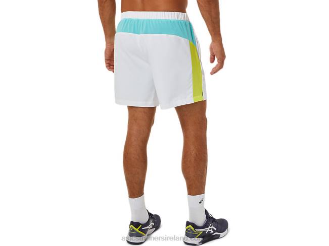 Men\s Court Color Block Short Brilliant White Asics XXPD1480