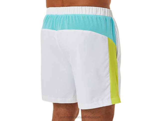 Men\s Court Color Block Short Brilliant White Asics XXPD1480