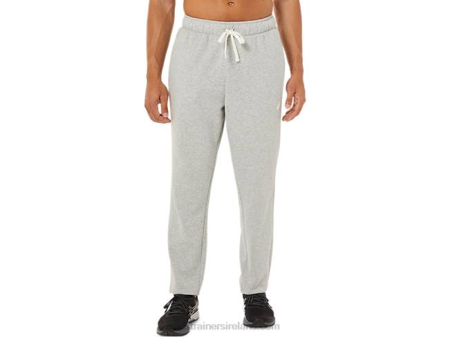 Mens Fleece Tapered Pant Light Grey Heather Asics XXPD1704