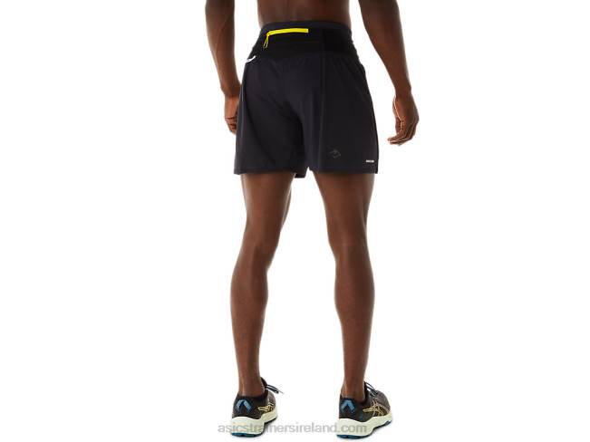 Men\s Fujitrail Short Performance Black Asics XXPD486