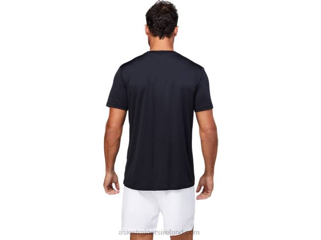 Men\s Graphic Tee Performance Black Asics XXPD1791