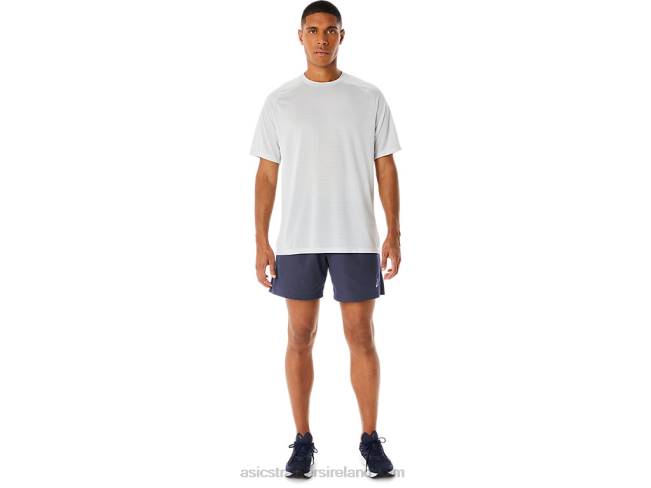 Men\s Hybrid 7in Shorts Indigo Fog Asics XXPD261