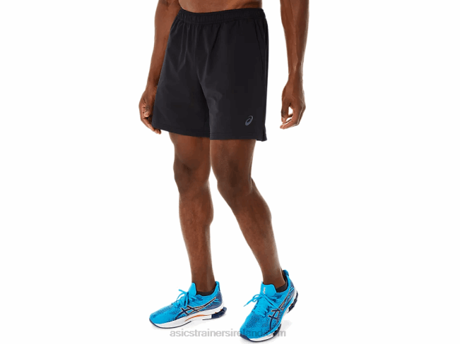 Mens Hybrid 7in Shorts Performance Black Asics XXPD122