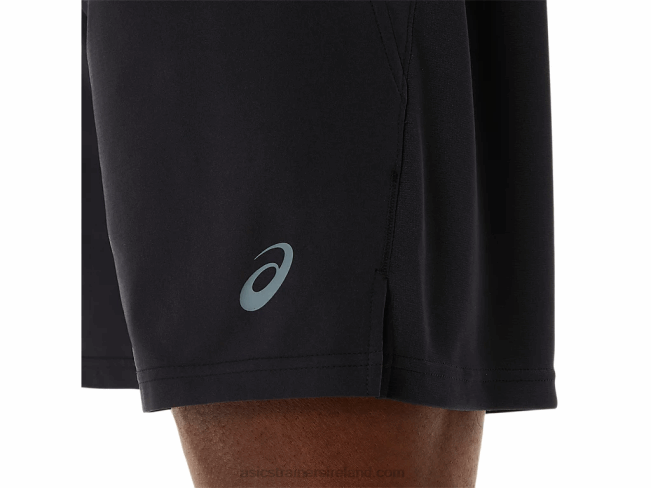 Men\s Hybrid 7in Shorts Performance Black Asics XXPD122