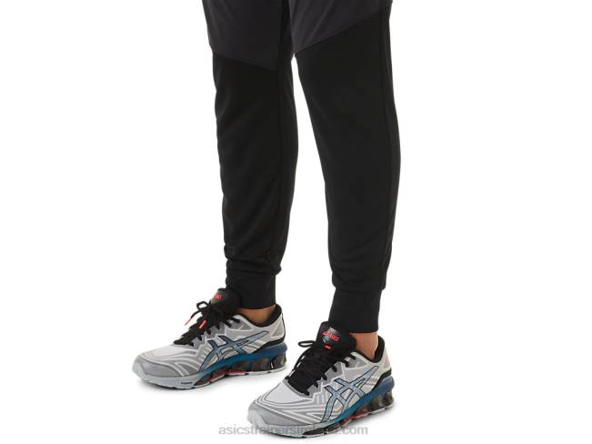 Men\s Hybrid Pants Performance Black Asics XXPD1451