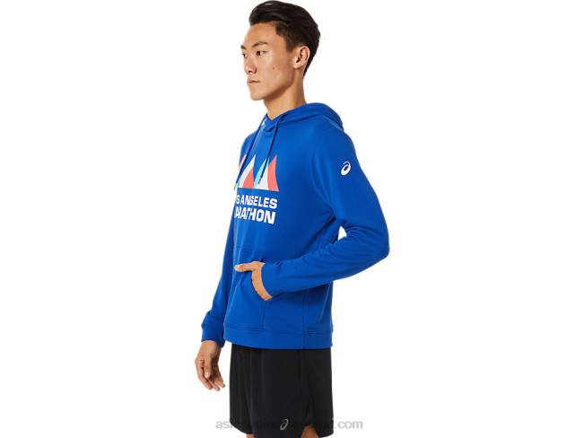 Men\s Lam Hoodie Team Royal Asics XXPD1618