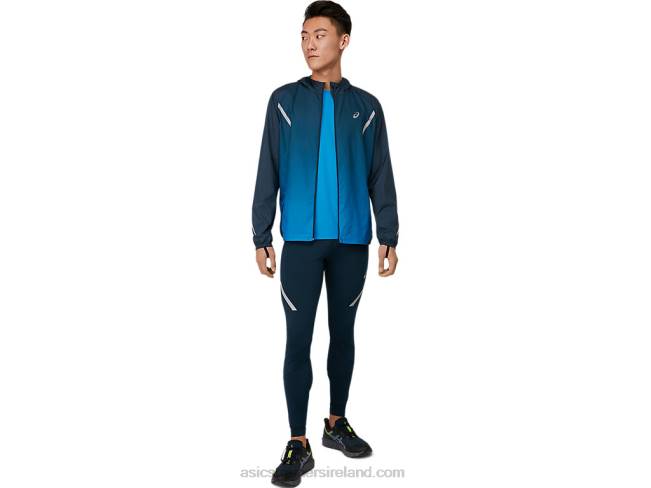 Men\s Lite-Show Jacket French Blue/Electric Blue Asics XXPD1673