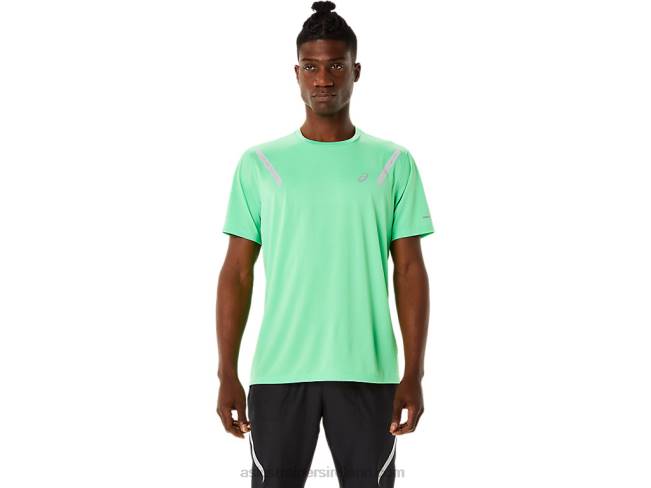 Mens Lite-Show Short Sleeve Top New Leaf Asics XXPD859