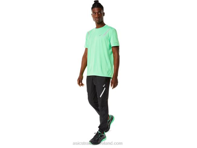 Men\s Lite-Show Short Sleeve Top New Leaf Asics XXPD859