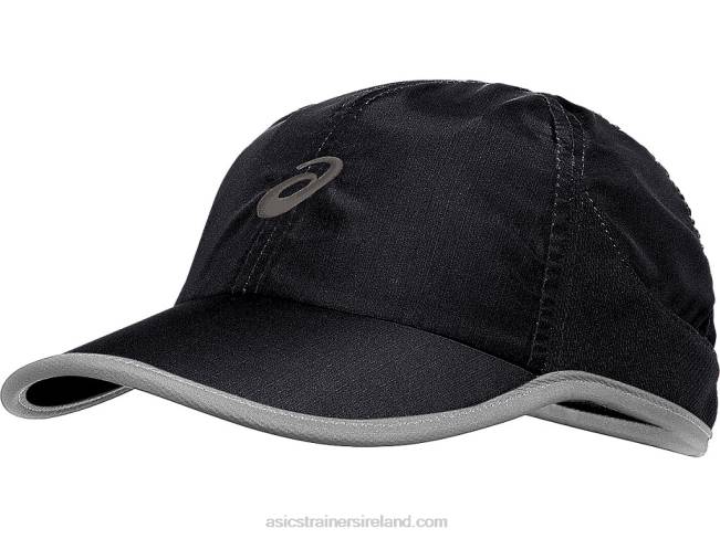 Mens Mad Dash Cap Performance Black/Grey Asics XXPD2130