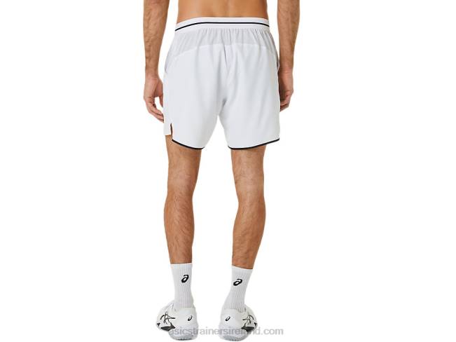 Men\s Match 7in Short Brilliant White Asics XXPD489