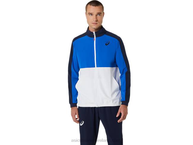 Mens Match Jacket Tuna Blue/Midnight Asics XXPD533