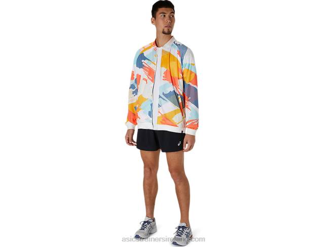 Men\s Mesh Jacket Multi Asics XXPD1760