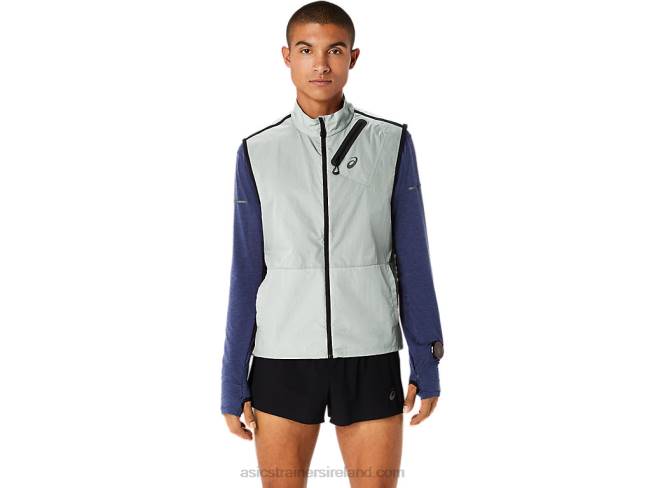 Mens Metarun Packable Vest Light Sage Asics XXPD527