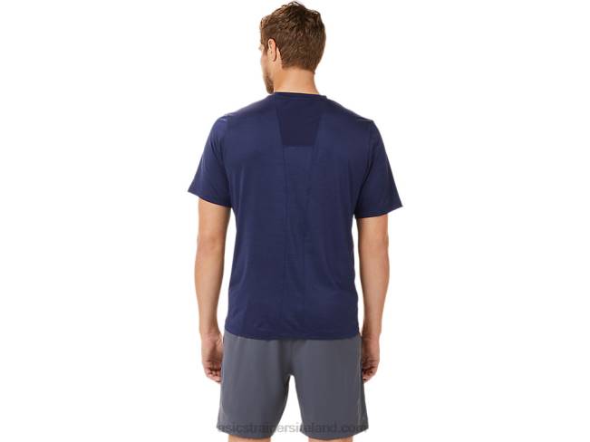 Men\s Pr Lyte Short Sleeve Peacoat Asics XXPD2031