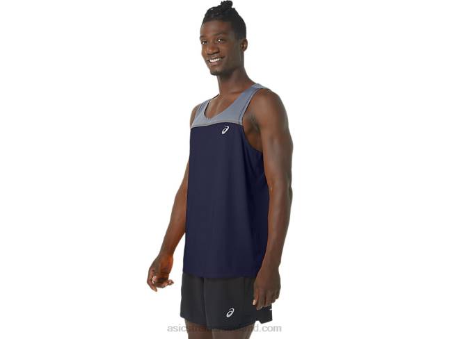 Men\s Pr Lyte Singlet Peacoat Asics XXPD177