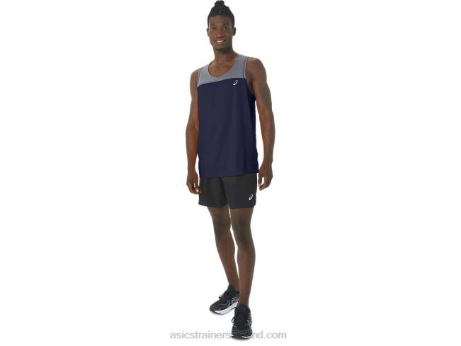 Men\s Pr Lyte Singlet Peacoat Asics XXPD177