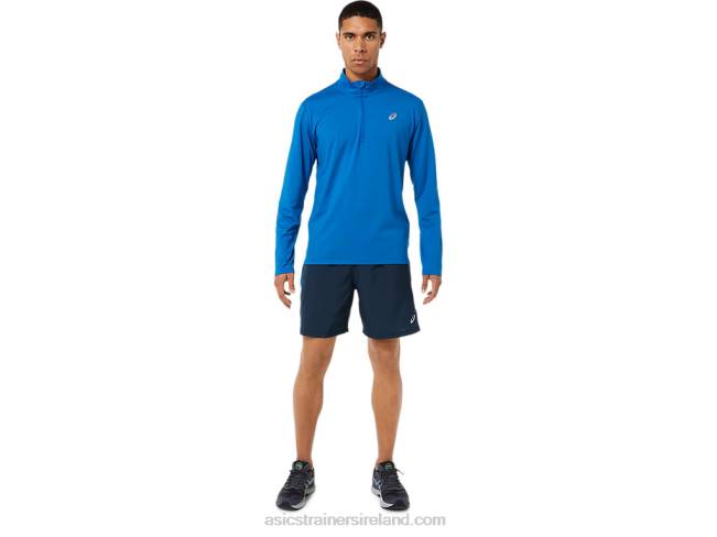 Men\s Ready-Set 7in Short French Blue/Lake Drive Asics XXPD1395