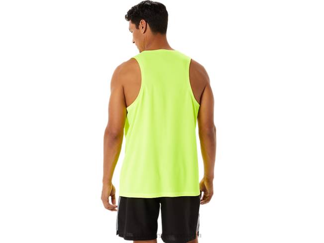 Men\s Ready-Set II Singlet Wch Safety Yellow Asics XXPD1290