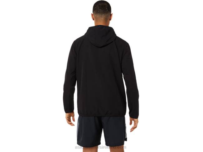 Men\s Ready-Set Jacket Performance Black Asics XXPD1394