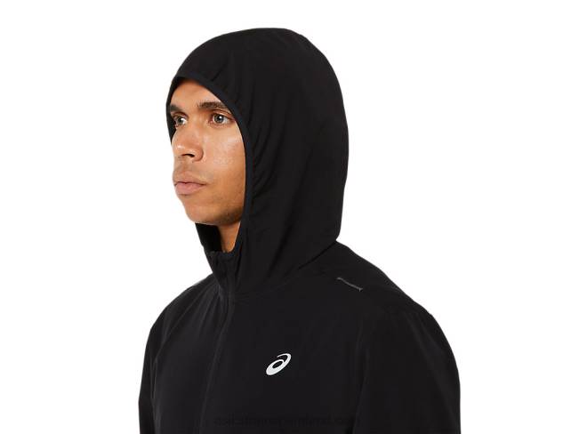 Men\s Ready-Set Jacket Performance Black Asics XXPD1394