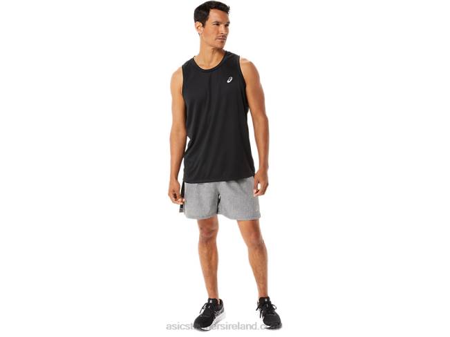 Men\s Ready-Set Lyte Singlet Performance Black Asics XXPD311