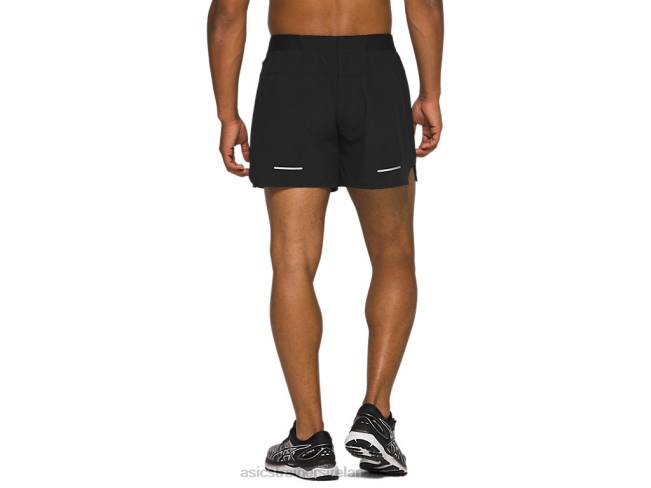 Men\s Road 2-N-1 5in Short Performance Black Asics XXPD1969