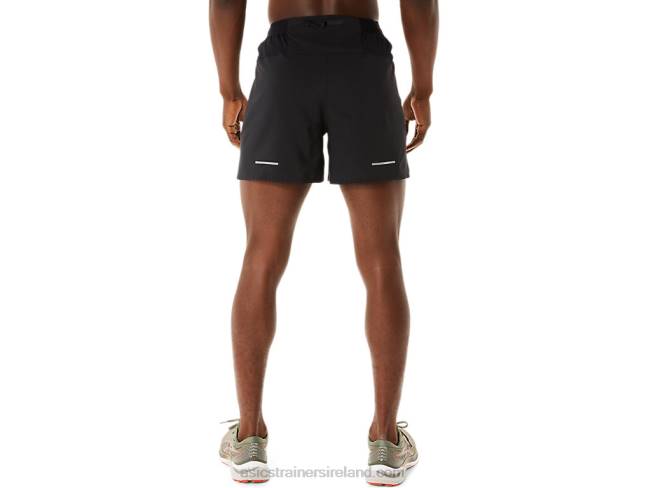 Men\s Road 5in Short Performance Black Asics XXPD1099