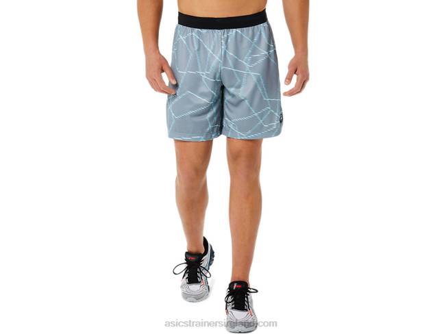 Mens Seasonal All Over Print Shorts Sheet Rock Asics XXPD1437