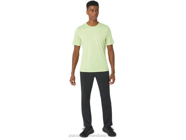 Men\s Short Sleeve Hthr Tech Top Lime Green Heather Asics XXPD16