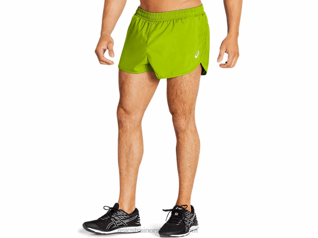 Mens Split Short Lime Zest Asics XXPD1707