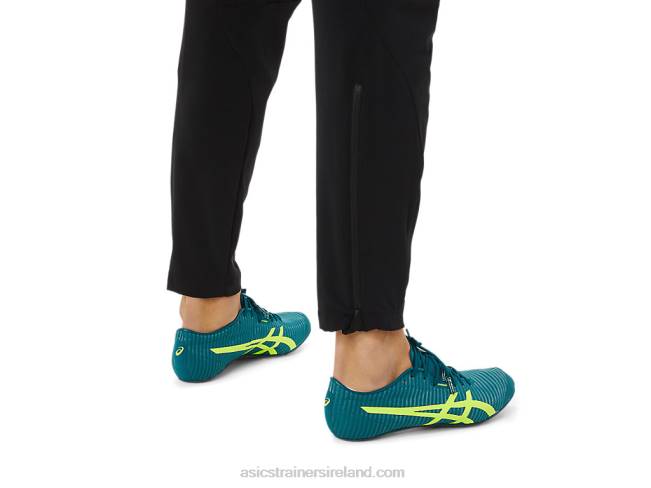 Men\s Stretch Woven Pant Performance Black Asics XXPD1448