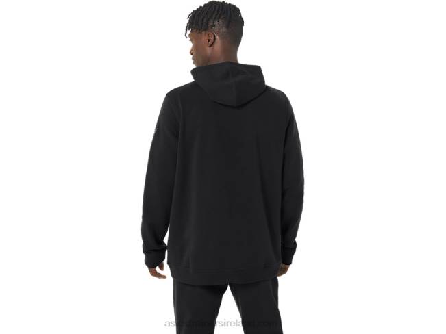 Men\s Sunday Fleece Hoodie Performance Black Asics XXPD15