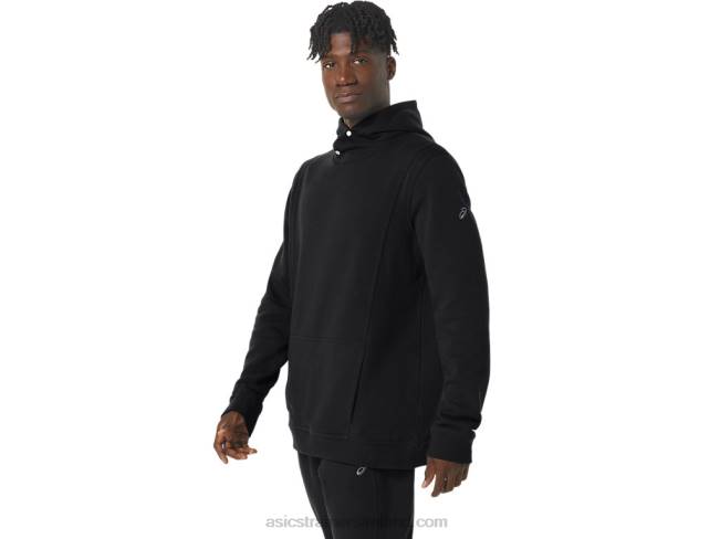 Men\s Sunday Fleece Hoodie Performance Black Asics XXPD15