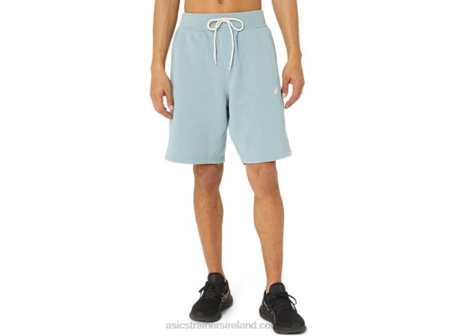 Mens Sunday Sana Fleece Short Light Steel Asics XXPD40