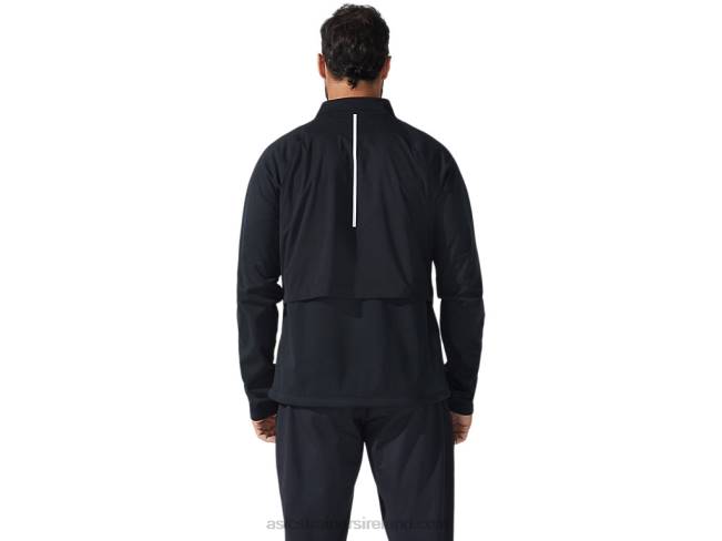 Men\s Thermostorm Full Zip Jacket Performance Black Asics XXPD1644