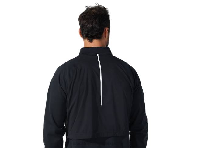 Men\s Thermostorm Full Zip Jacket Performance Black Asics XXPD1644