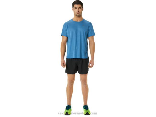 Men\s Ventilate Actibreeze Short Sleeve Top Azure Asics XXPD1115