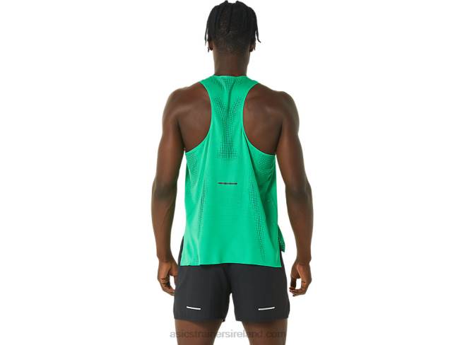 Men\s Ventilate Actibreeze Singlet Cilantro Asics XXPD29