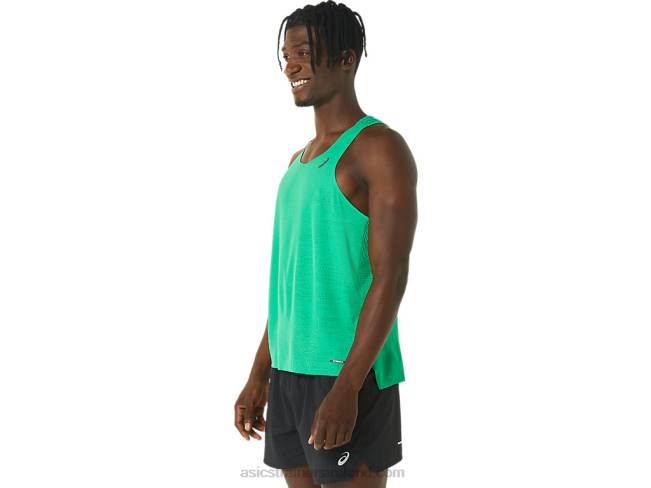 Men\s Ventilate Actibreeze Singlet Cilantro Asics XXPD29