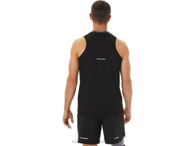 Men\s Wild Camo Singlet Azure/Performance Black Asics XXPD1113