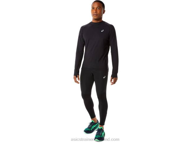 Men\s Winter Run Tight Performance Black Asics XXPD870