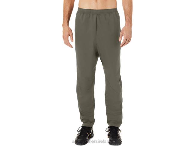 Mens Woven Pants Mantle Green Asics XXPD1438