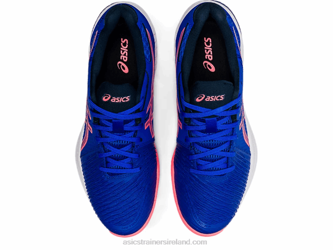 Netburner Ballistic FF 2 Lapis Lazuli Blue/Blazing Coral Asics XXPD2356