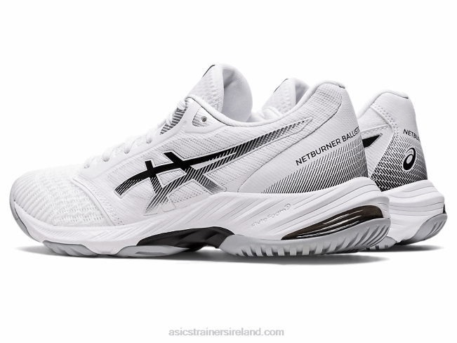 Netburner Ballistic FF 3 White/Black Asics XXPD3090